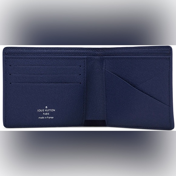 NWT 2021 Louis Vuitton x Virgil Abloh Watercolor Monogram Multiple Wallet RARE - Picture 7 of 7